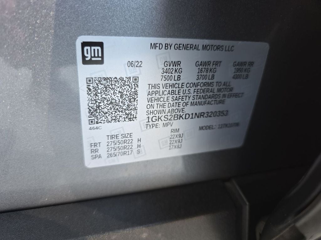 2022 GMC Yukon SLT