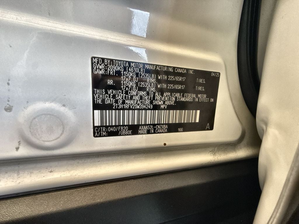 2025 Toyota RAV4 LE