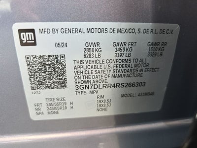 2024 Chevrolet Equinox EV 2LT