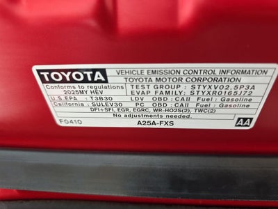 2025 Toyota Camry XSE