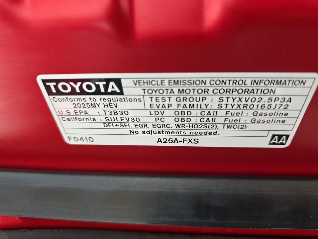 2025 Toyota Camry XSE