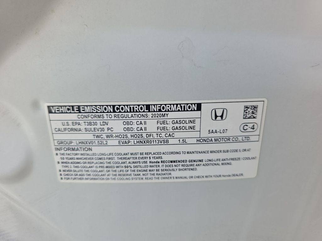 2020 Honda Civic Hatchback LX