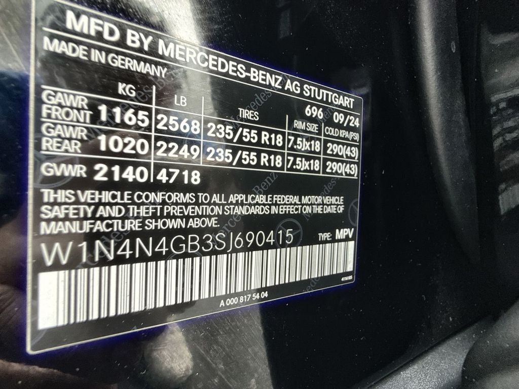 2025 Mercedes-Benz GLA 250 4MATIC®