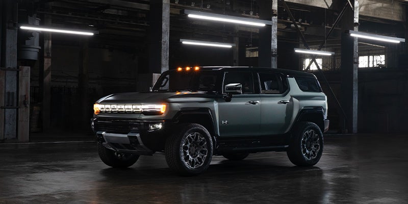 front view of GMC Hummer EV SUV