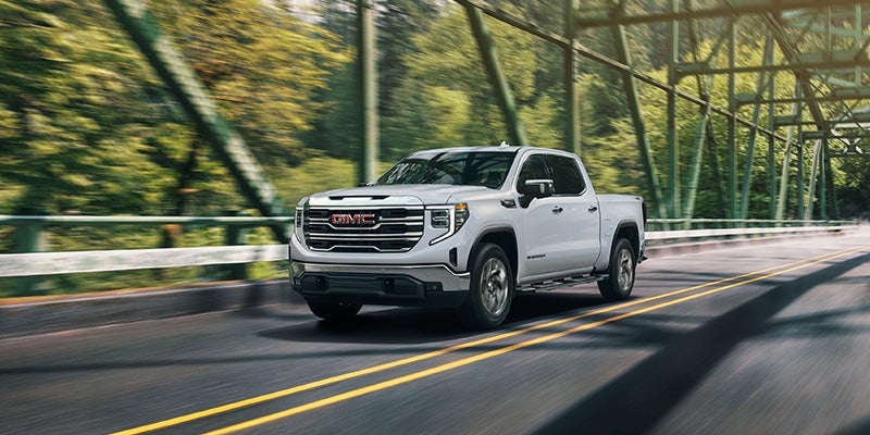 2026 GMC Sierra 1500 driving through Cathedral City
