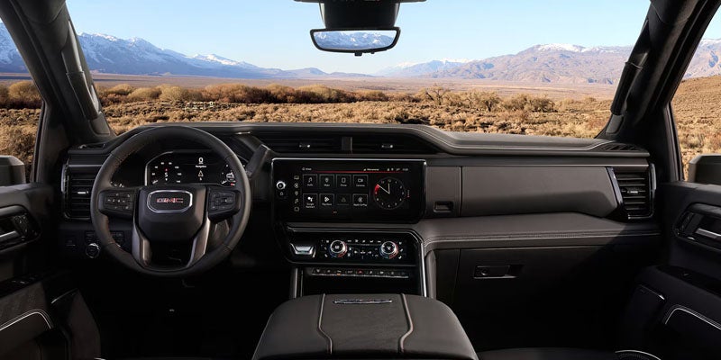 GMC Sierra 3500 HD Pro infotainment system