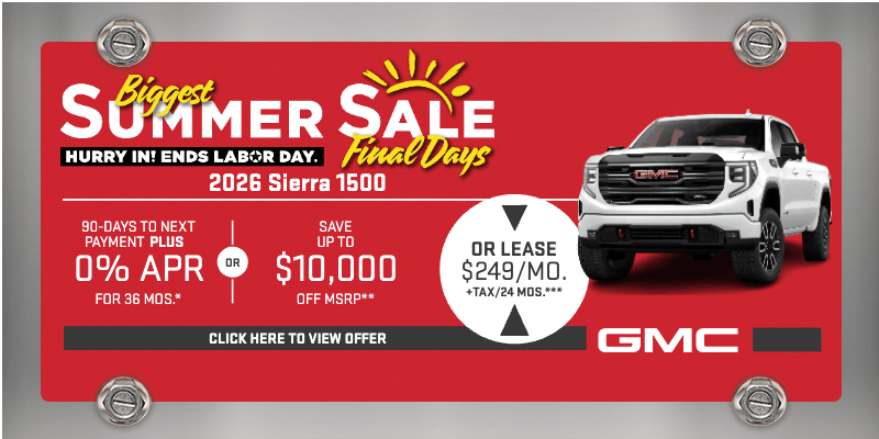 2026 GMC Sierra 1500 Summer Sale | Cathedral City, CA