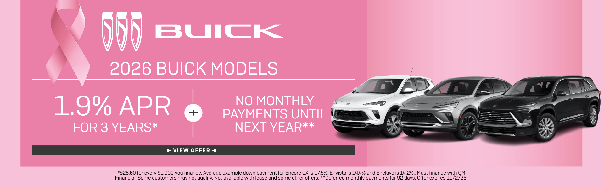 2026 Buick Models APR