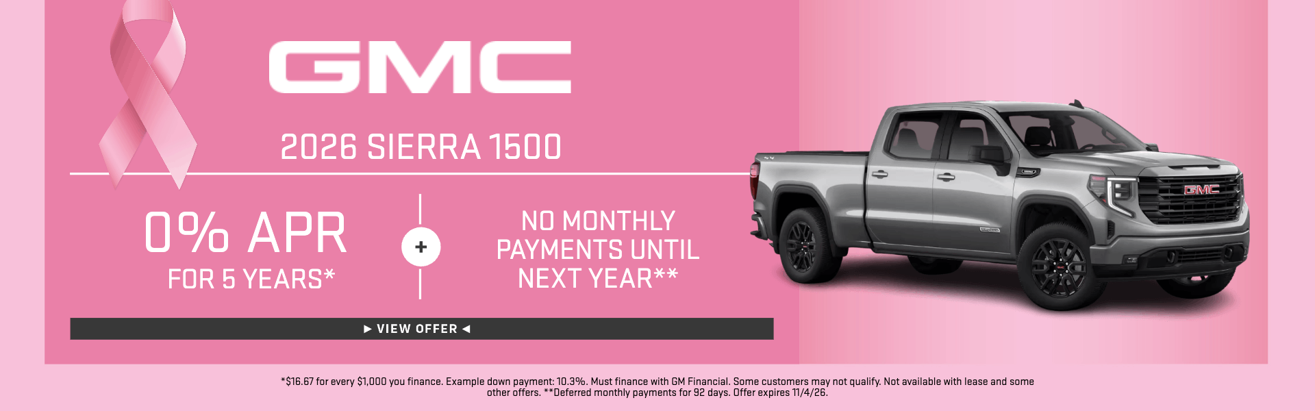 2026 Sierra 1500 APR