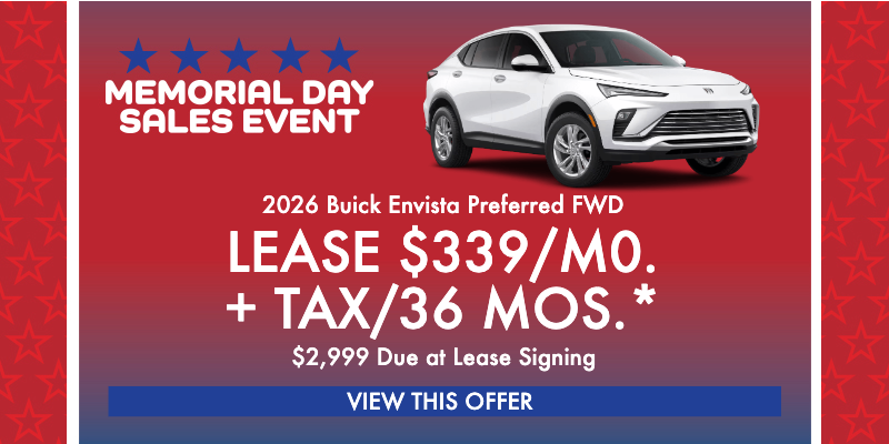 2026 Buick Envista Preferred Lease in Cathedral City, CA | Jessup Auto Plaza