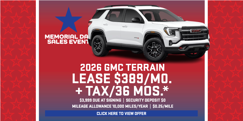 2026 GMC Terrain AT4 AWD Lease | Cathedral City & Palm Springs